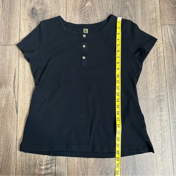 Ann Klein Sport Black Top size Medium - Picture 7 of 13